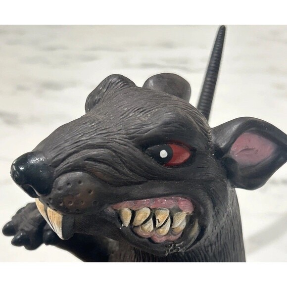 Vintage Rat Halloween Haunted House Prop 11" Decoration Garden Decoy *tail Glue - Picture 4 of 7